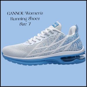 GANNOU Women's Air Athletic Running, Jogging,Tennis, Fitness Sneaker  Size 7 US